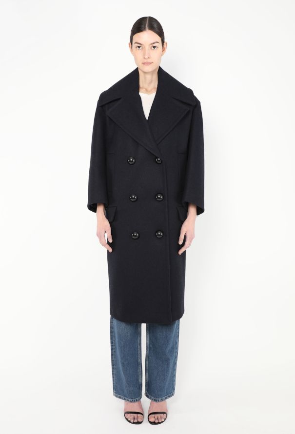 Alaïa F/W 2022 Oversized Felted Coat - 1