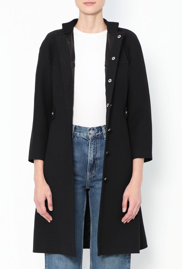 Courrèges 2000s Belted Flared Coat - 2