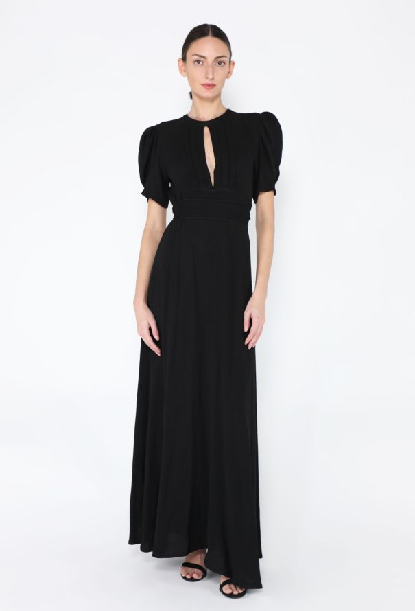 Ossie Clark '70s Crêpe Wrap Dress - 1