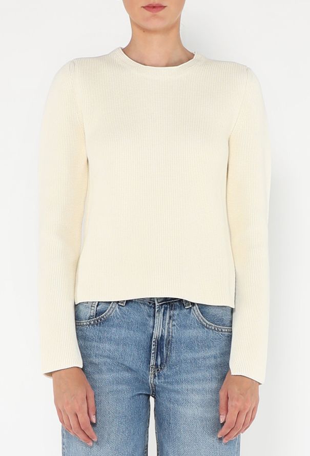 Céline Classic Ribbed Knit Top - 1