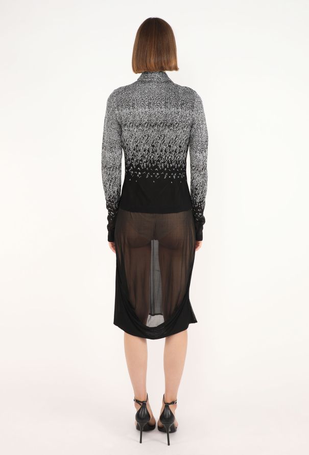 Dries Van Noten Embroidered Lamé Dress Ensemble, S/S 1999 - 7