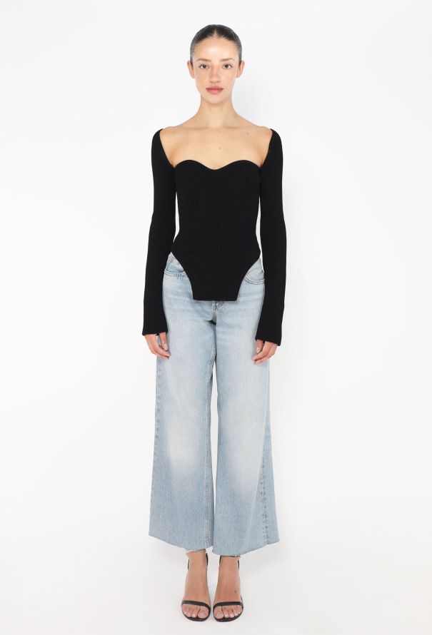 Khaite 2020 Maddy Sculpted Top - 2