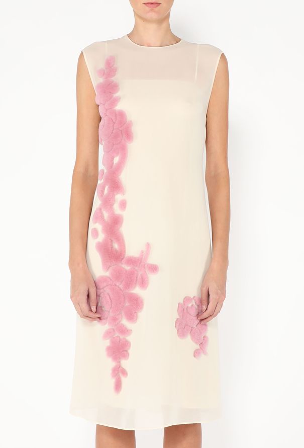 Prada F/W 2024 Georgette Sheath Dress - 3