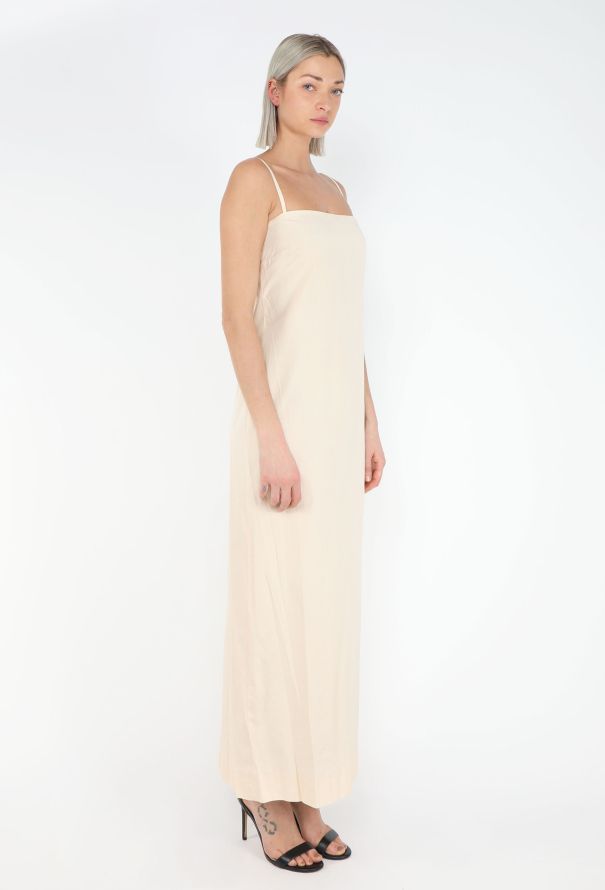 Balenciaga Le Dix '90s Thimister Cotton Slip Dress - 3