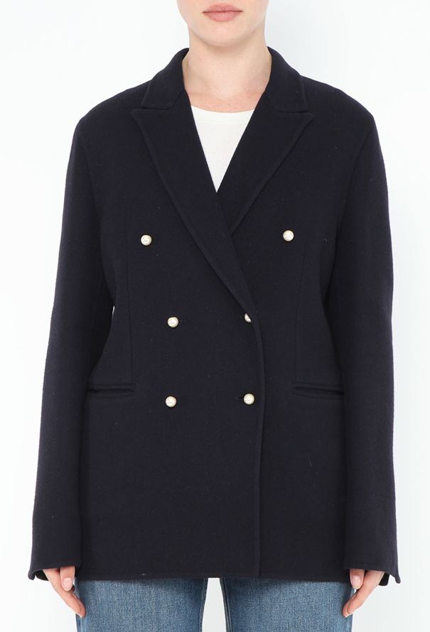 Céline Pre-Fall 2013 Pearl Cashmere Blazer - 1