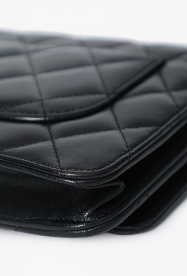 Chanel Chanel Black Wallet on Chain Bag - 11
