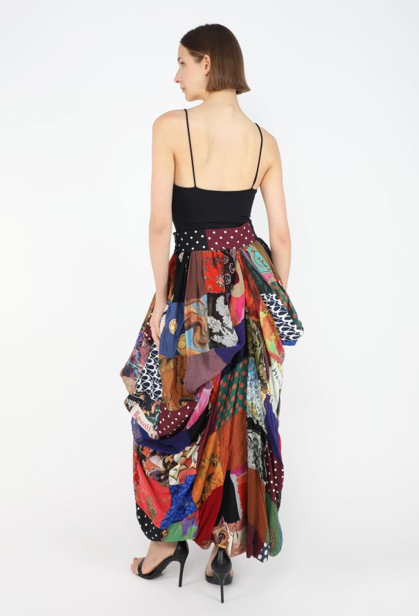 Dolce & Gabbana Patchwork Silk Skirt, S/S 1993 - 6