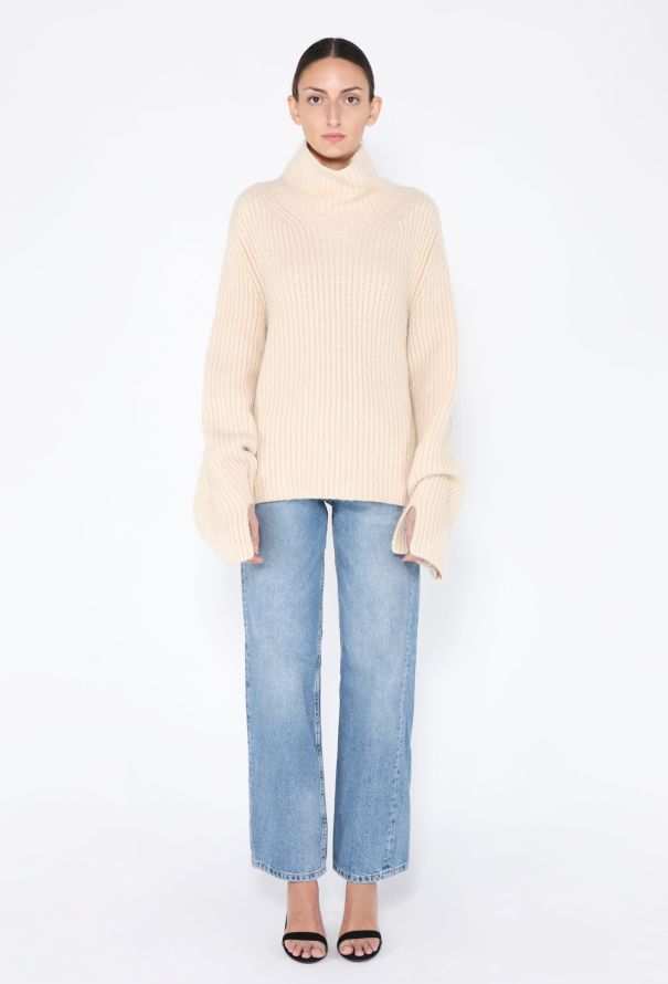 Khaite 2023 Genoa Cashmere Turtleneck Sweater - 2