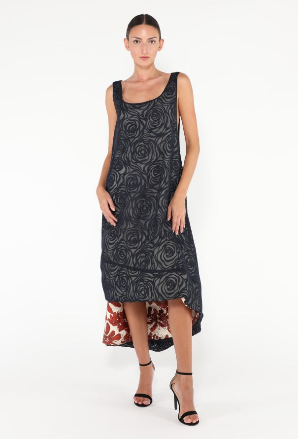 Comme des Garçons RARE F/W 1996 Asymmetrical Rose Dress - 1