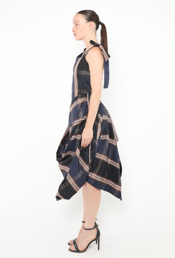 Vivienne Westwood '90s Anglomania Plaid Taffeta Dress - 3