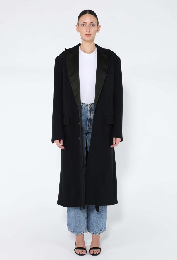Céline Iconic F/W 2017 Notched Smoking Coat - 1