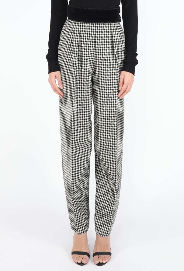 Saint Laurent F/W 1992 Houndstooth Trousers - 3
