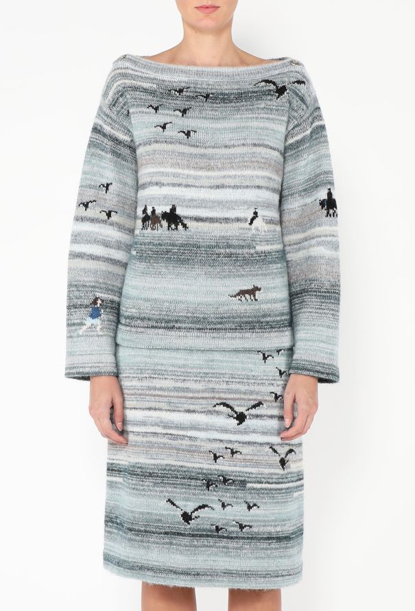 Chanel F/W 2024 Deauville Cashmere Ensemble - 3