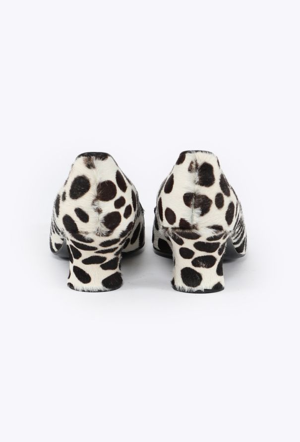 Prada COLLECTOR F/W 1995 Pony Hair Loafer Pumps - 7