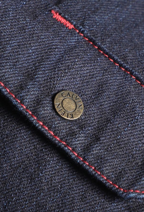 Calvin Klein F/W 2017 Denim Overshirt - Dark Blue - 8 Calvin Klein F/W 2017 Denim Overshirt - Dark Blue - 8