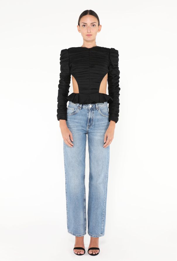 Khaite F/W 2020 Open-Back Rosy Top - 4