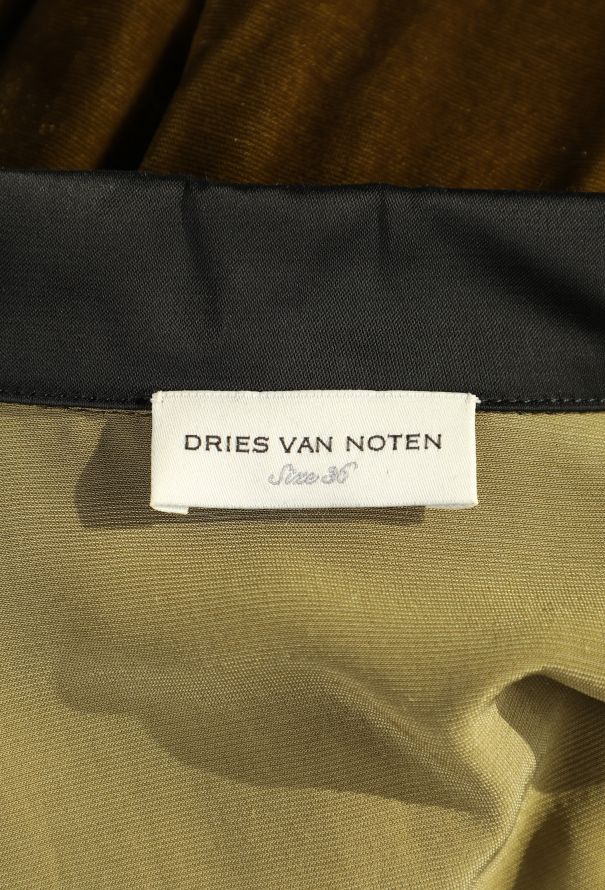 Dries Van Noten Velvet Pleated Dress, 2020 - 5