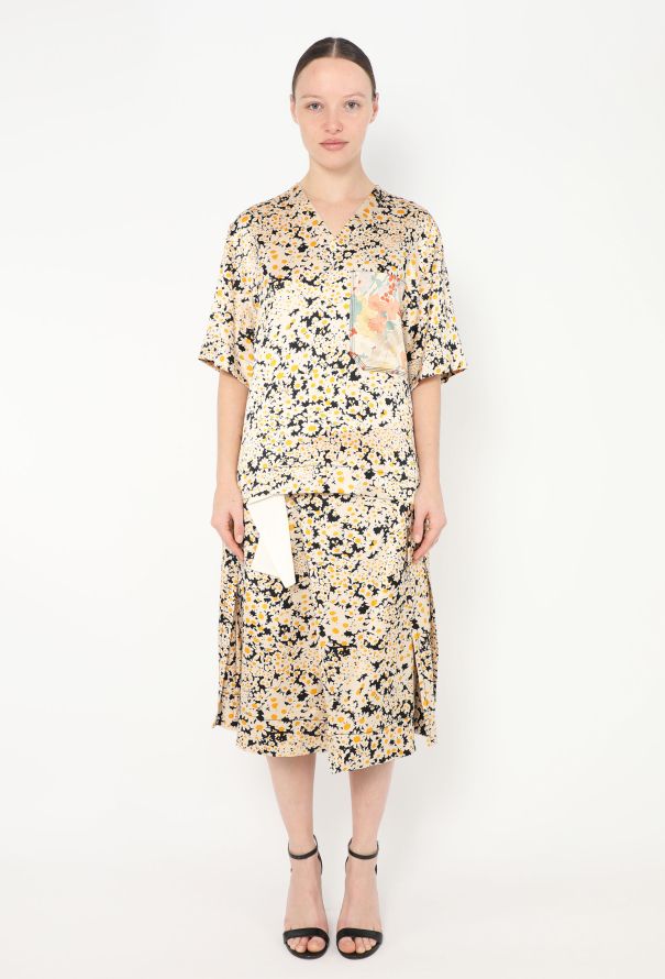 Céline S/S 2015 Floral Silk Set - 1