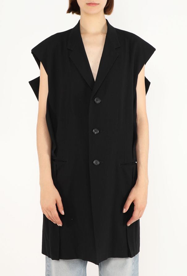 Yohji Yamamoto Tie-Up Cutaway Vest, 1994 - 4