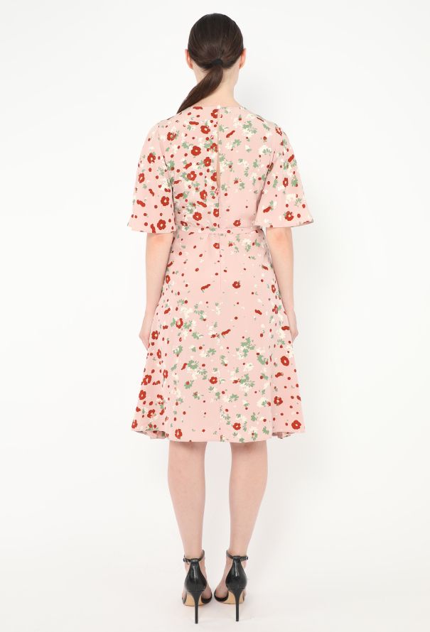 Valentino Pre-Fall 2017 Floral Belted Dress - 5
