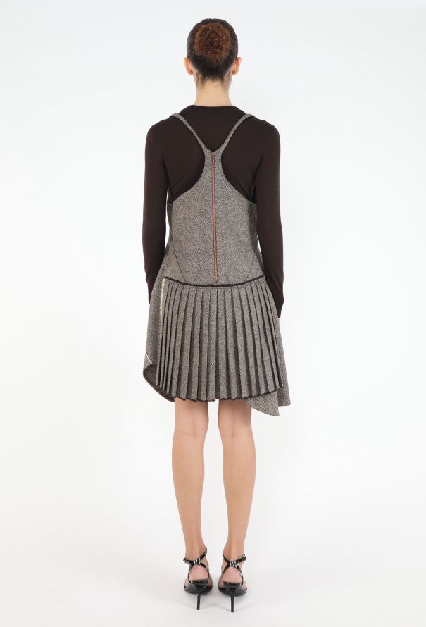 Balenciaga Collector F/W 2004 Racerback Flared Dress - 5