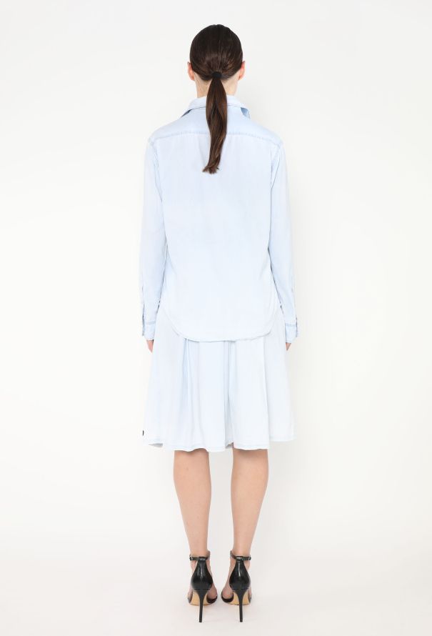 Miu Miu 2023 Western Cotton Shirt - 4 Miu Miu 2023 Western Cotton Shirt - 4