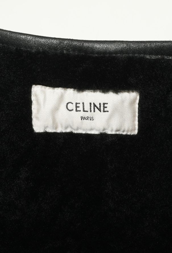 Céline 2021 Leather Shearling-Lined Coat - 7 Céline 2021 Leather Shearling-Lined Coat - 7