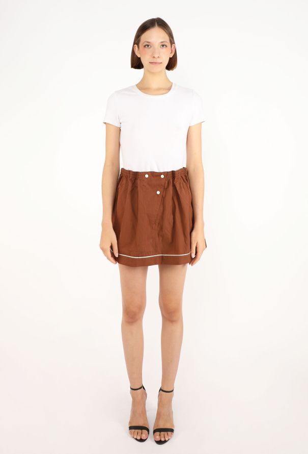 Prada Paperbag Pyjama Skirt, F/W 2025 - 4
