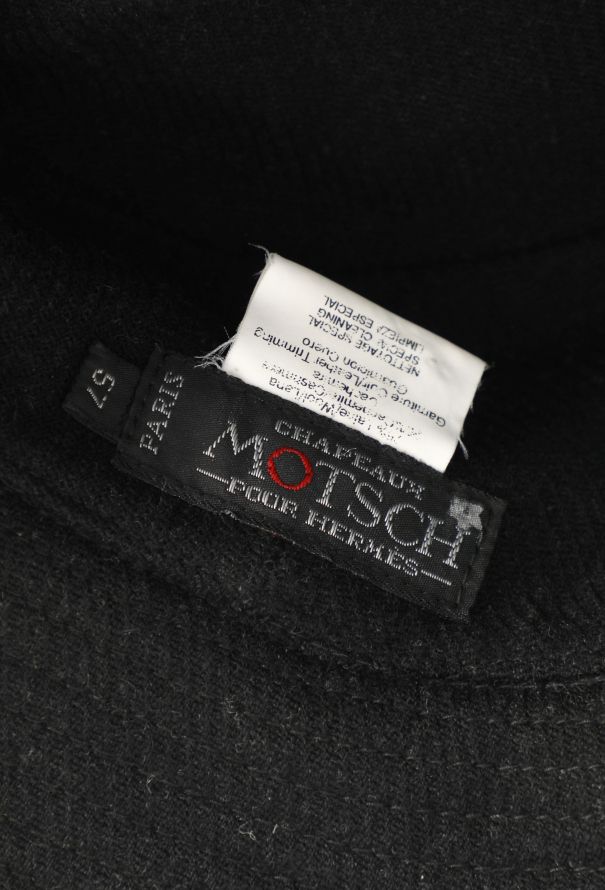 Hermès Vintage Motsch Felted Hat - 5