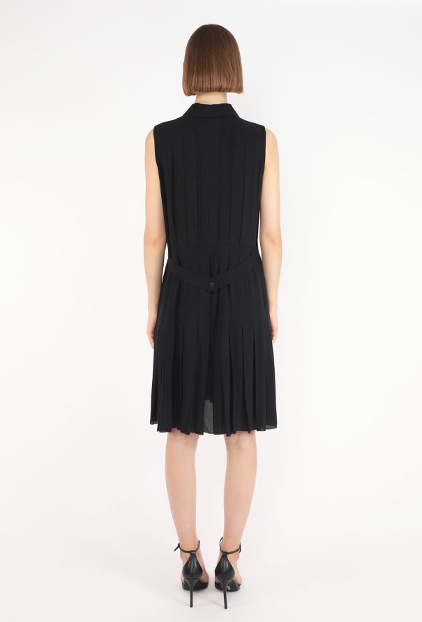 Chanel Pleated Silk Dress, S/S 2007 - 6