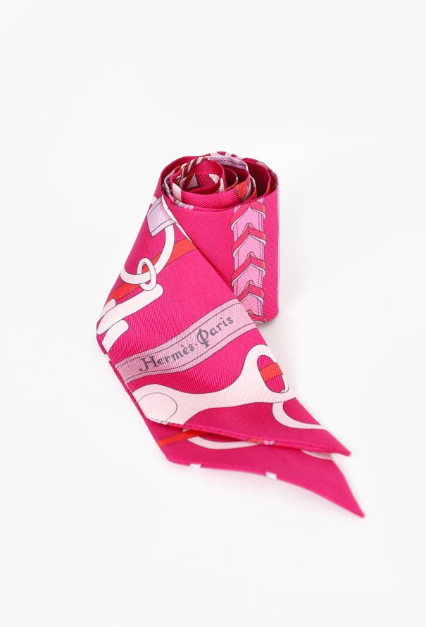 Hermès 'Panoplie Équestre' Silk Twilly 86 - 3 Hermès 'Panoplie Équestre' Silk Twilly 86 - 3