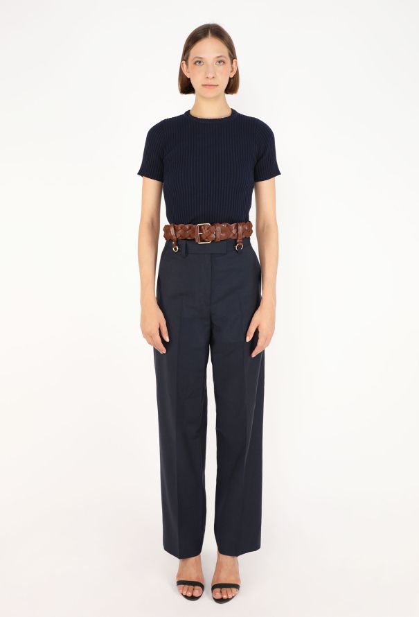 Miu Miu Braided Utility Leather Belt, S/S 2026 - 4