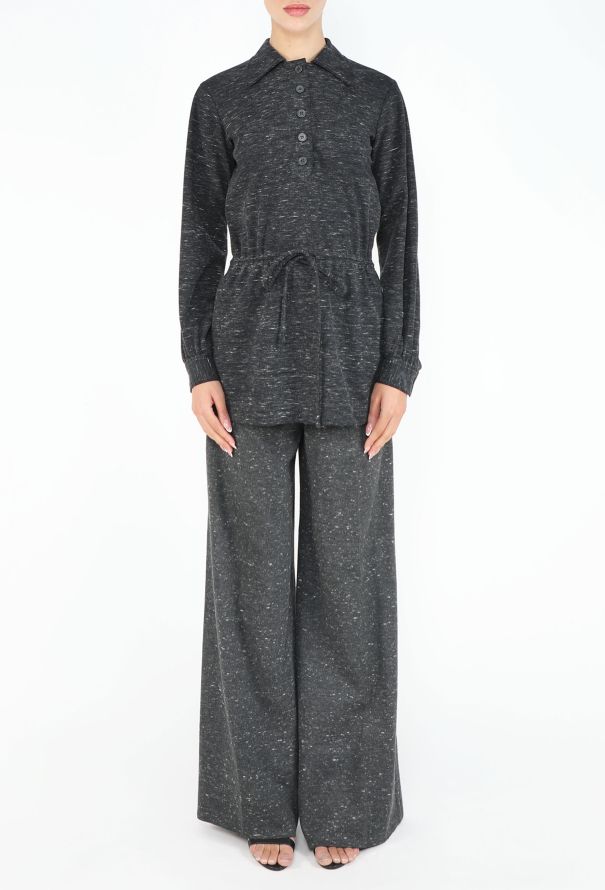 Saint Laurent CAMPAIGN F/W 1975 Jersey Tunic Ensemble - 4