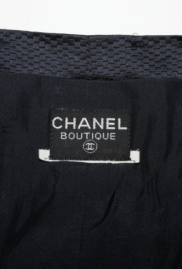 Chanel F/W 1991 Grosgrain Bow Dress - 6