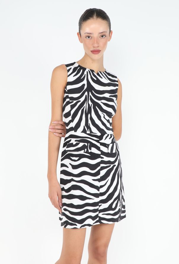 Anna Sui Mid '90s Zebra Dress - 1