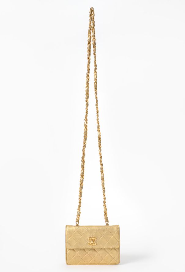 Chanel Vintage Mini Quilted Flap Bag - 1