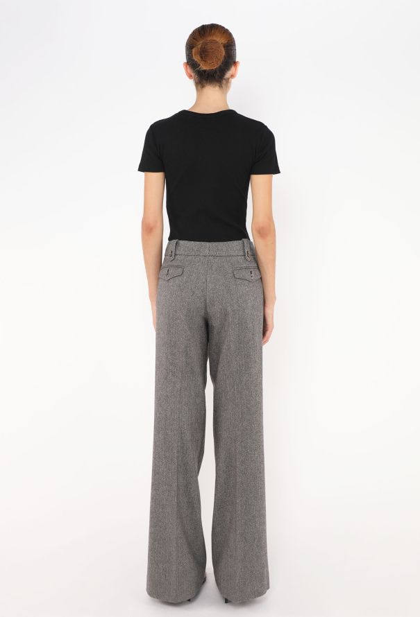 Gucci Herringbone Flared Suit - 8