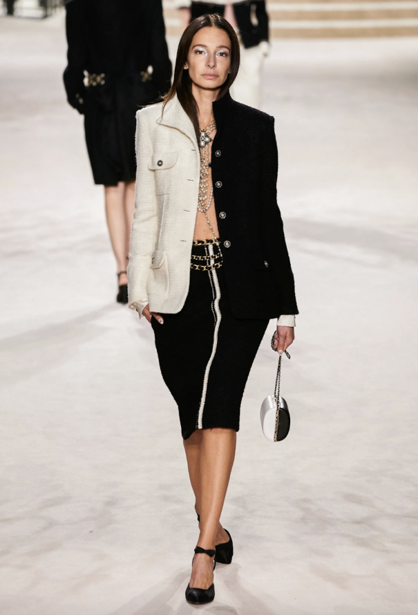 Chanel Bicolor Tweed Tailored Ensemble, Pre-Fall 2020 - 2