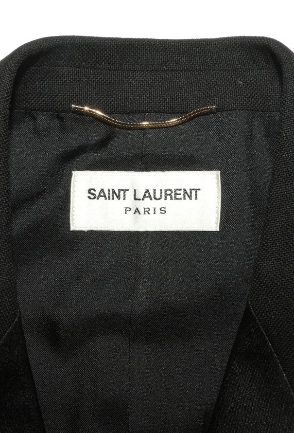 Saint Laurent Double-Breasted Smoking Blazer - 5 Saint Laurent Double-Breasted Smoking Blazer - 5