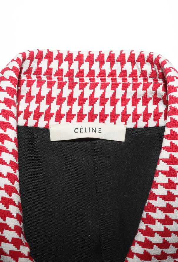 Céline 2016 Houndstooth Car Coat - 9