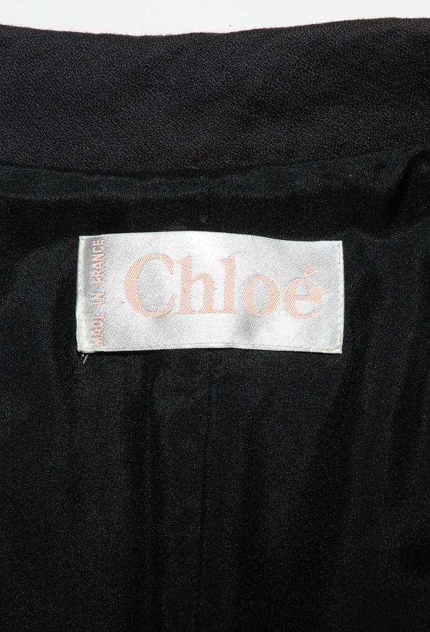 Chloé Early '90s Lace Trim Linen Dress - 4 Chloé Early '90s Lace Trim Linen Dress - 4