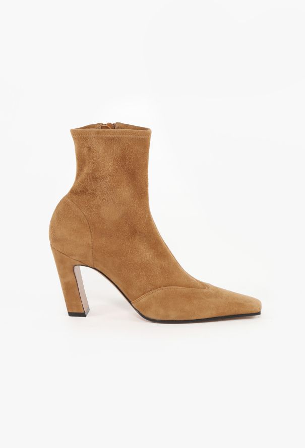Khaite F/W 2024 Nevada Suede Ankle Boots - 1