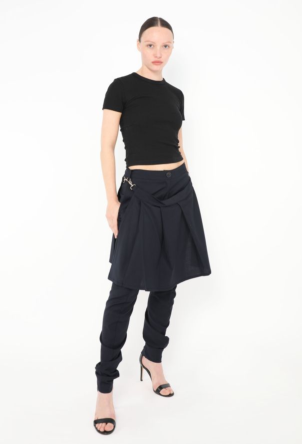 Vivienne Westwood Deconstructed Kilt Trousers - 1