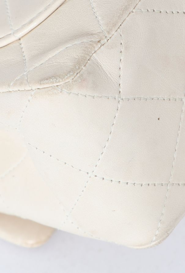 Chanel White Mini Square Timeless Bag - 10