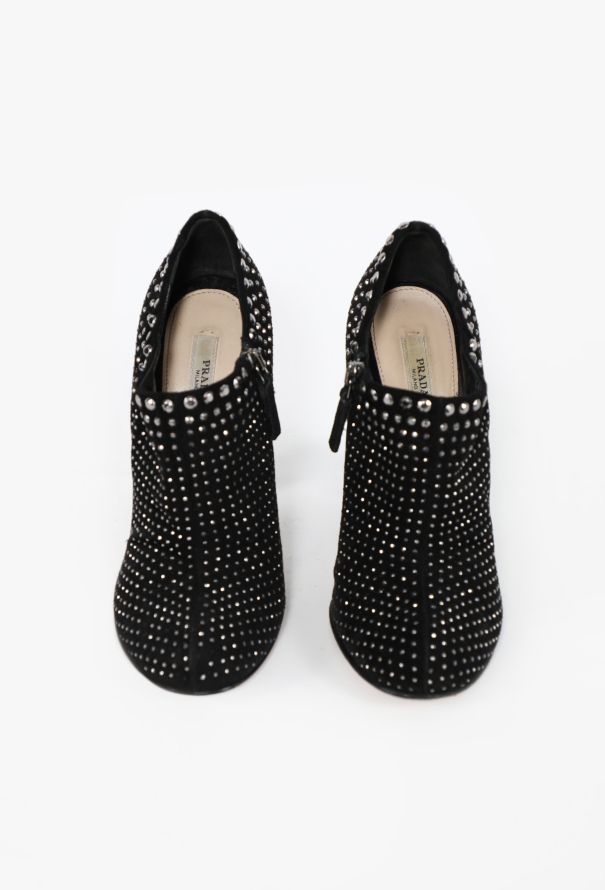 Prada 2013 Studded Ankle Boots - 2