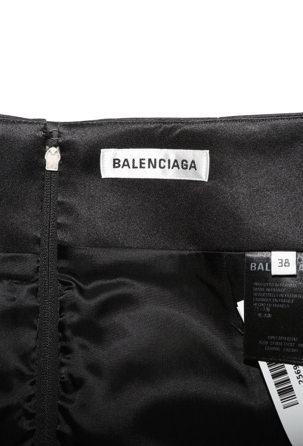 Balenciaga S/S 2019 Fluted Satin Skirt - 6 Balenciaga S/S 2019 Fluted Satin Skirt - 6
