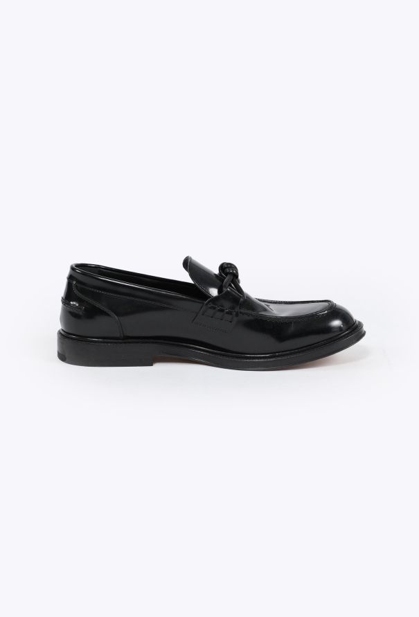 Bottega Veneta 2024 Black Astaire Loafers - 1