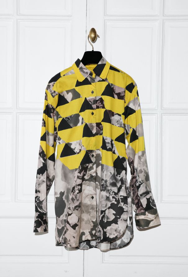 Dries Van Noten 2017 Abstract Cotton Shirt - 1