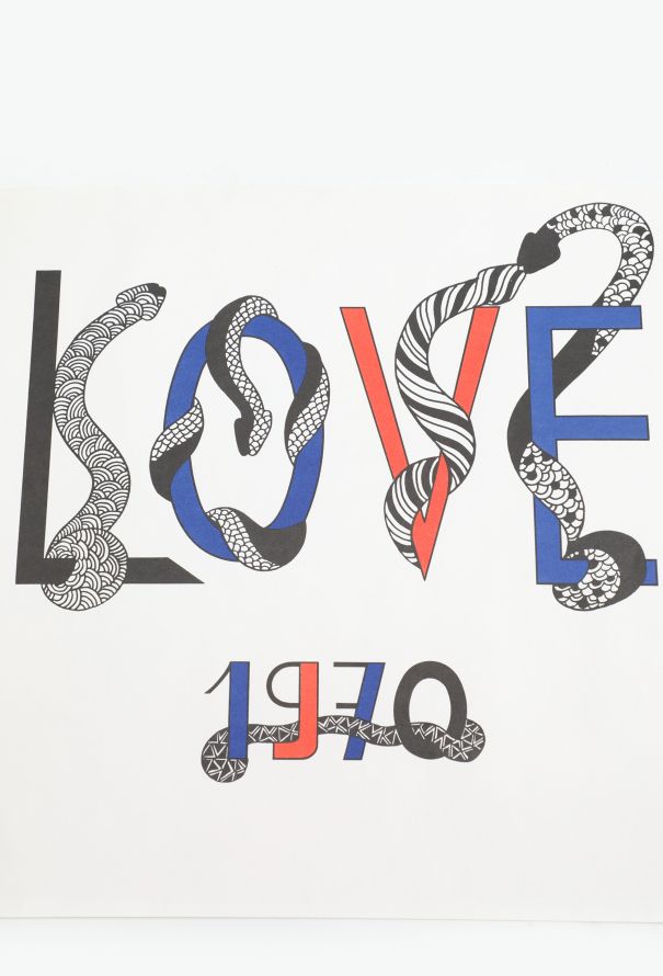 Saint Laurent RARE Original Love Poster, 1970 - 2 Saint Laurent RARE Original Love Poster, 1970 - 2