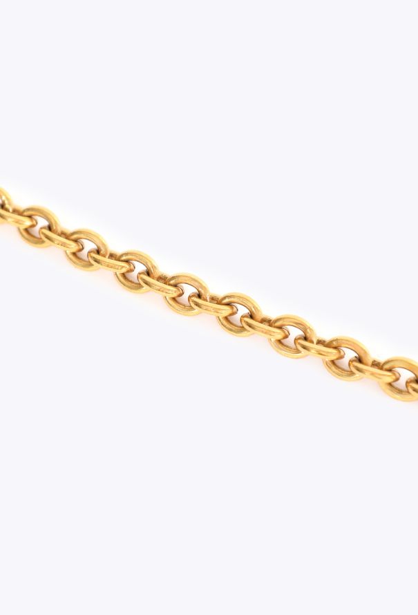 Chanel Quilted ‘CC’ Pendant Necklace, 1980s - 3